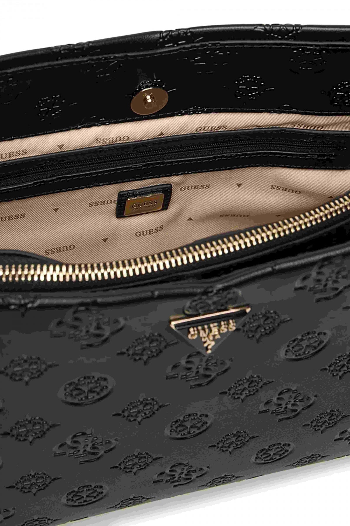 GUESS TISHA LARGE GIRLFRIEND en color NEGRO (3)