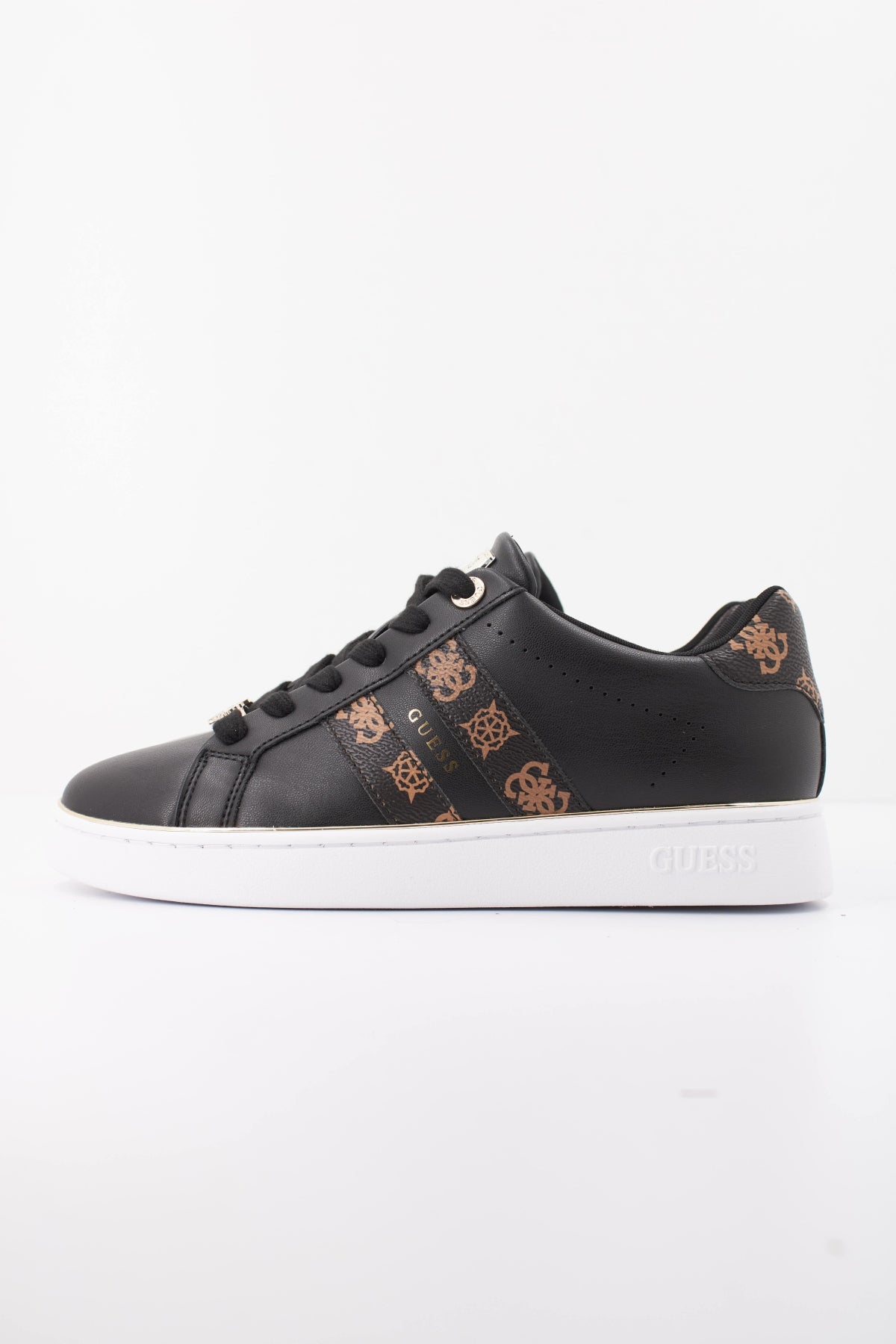 GUESS FLTBRL ELE BARLIE en color NEGRO (1)