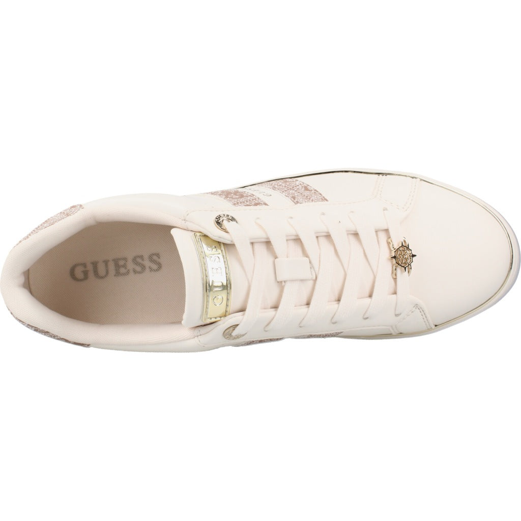 GUESS FLTBRL ELE BARLIE en color BLANCO (7)