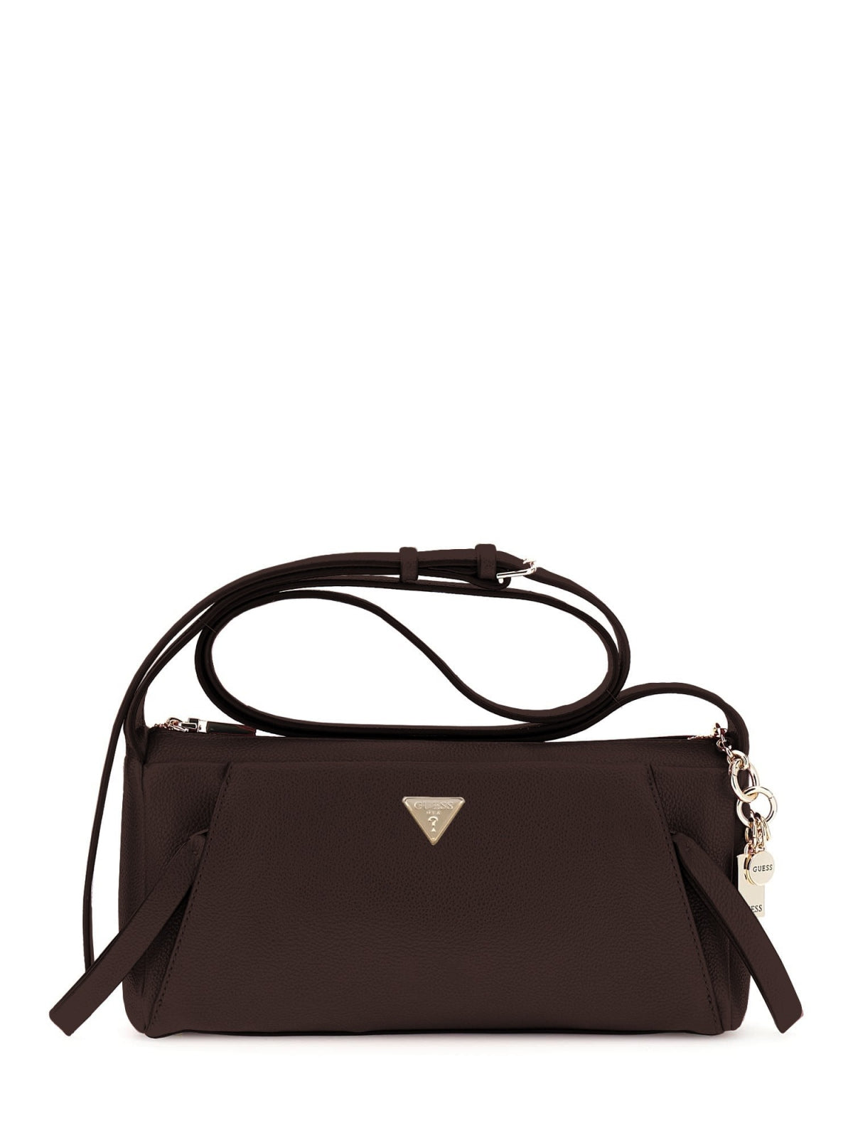 GUESS HWBG DEVON MINI CROSSBODY en color MARRON (1)