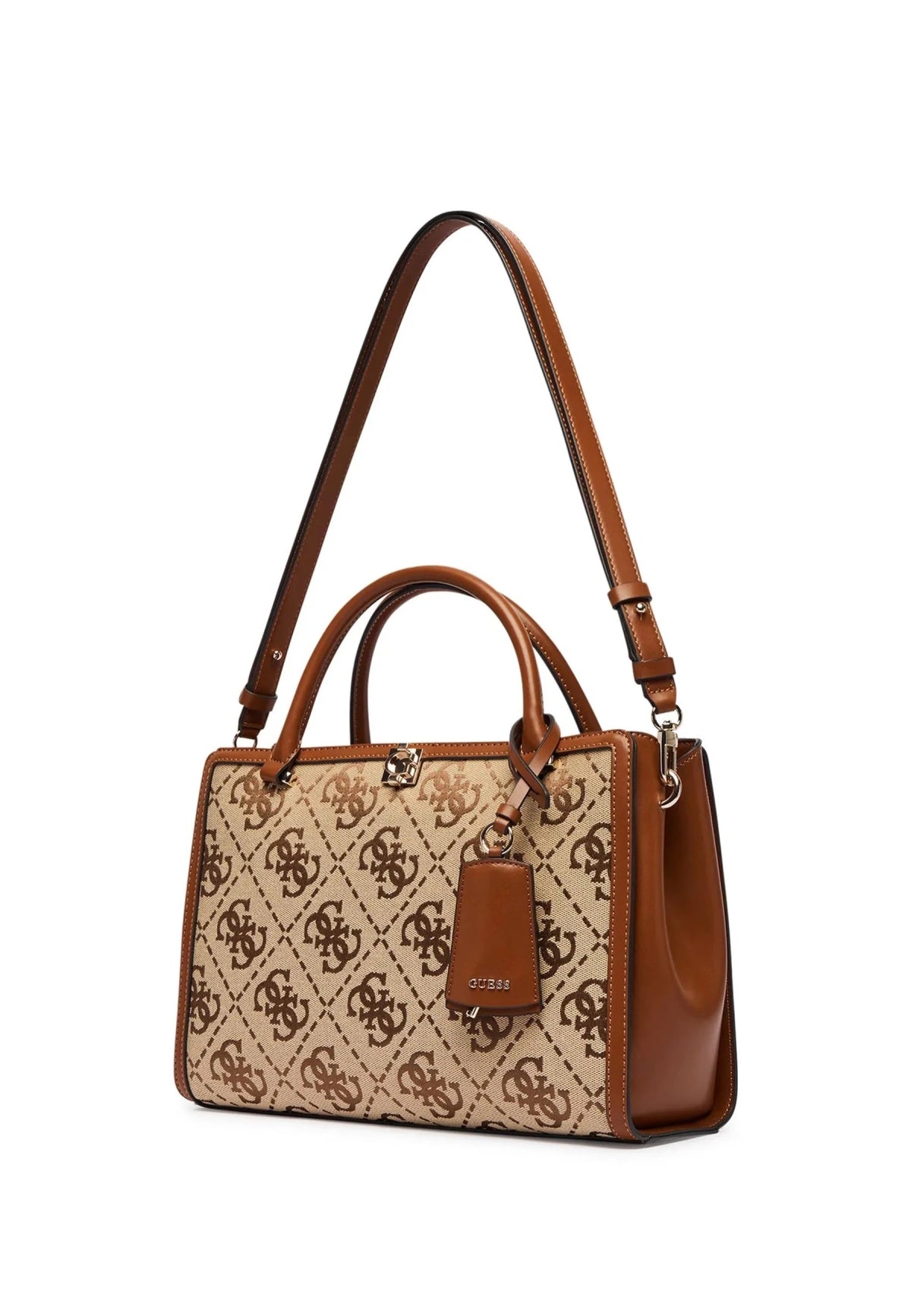 GUESS HWJG AUDREY LOGO GIRLFRIEND en color MARRON (3)