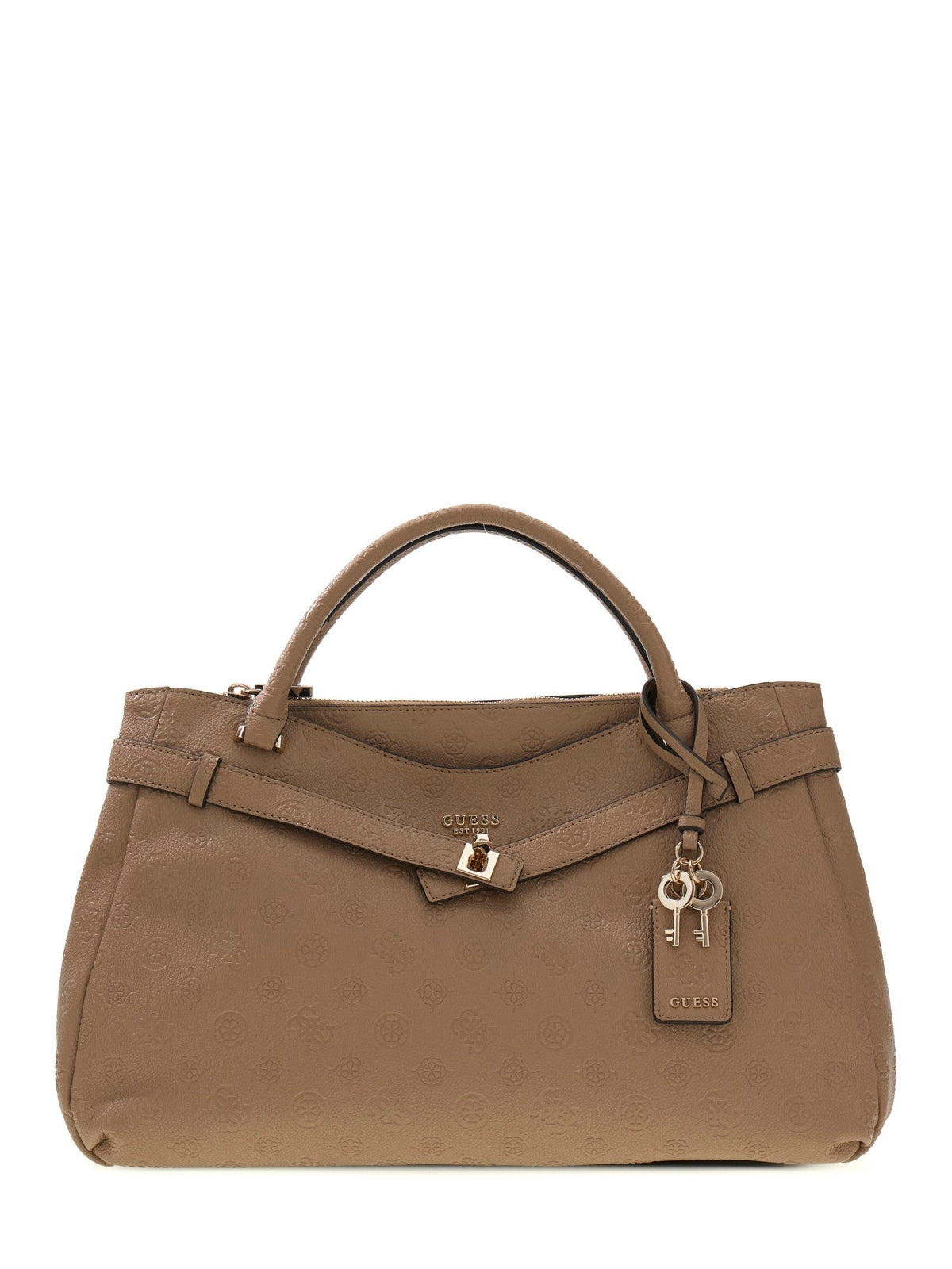 GUESS HWPD ELLA LOGO GIRLFRIEND S en color MARRON (1)