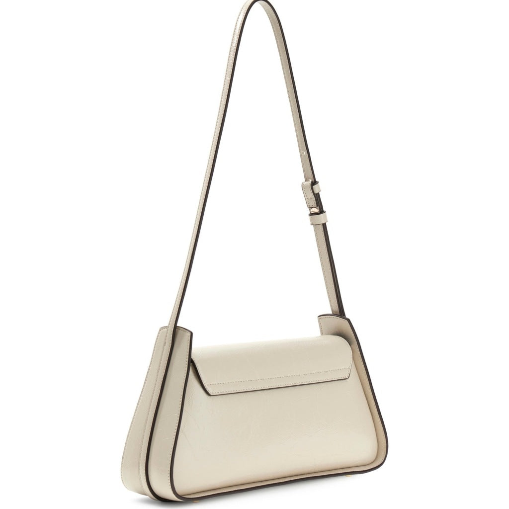 GUESS HWTC XENA FLAP SHOULDER BAG en color BLANCO (5)