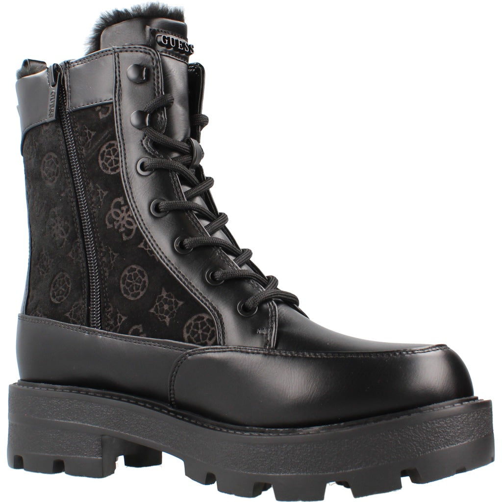 GUESS FLFYEN ELE BOTIN YAROLEN en color NEGRO (5)