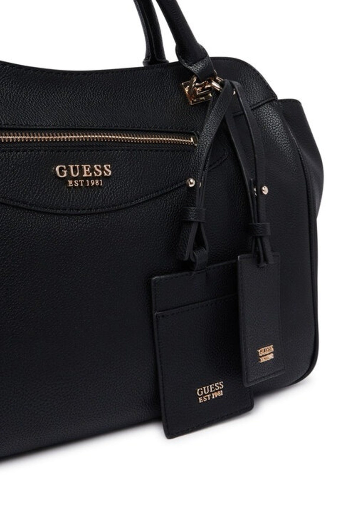 GUESS HWBG ANTONIA SATCHEL en color NEGRO (2)