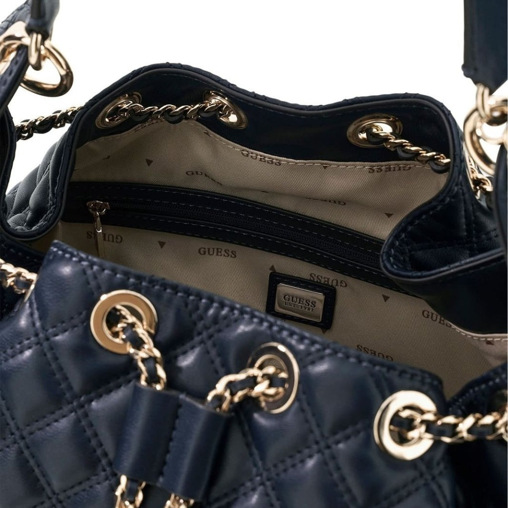 GUESS HWQG JULIET HOBO en color NEGRO (6)
