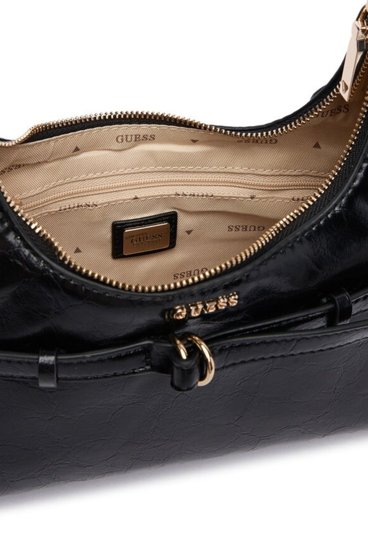 GUESS HWTG TAYLOR MINI HOBO en color NEGRO (4)