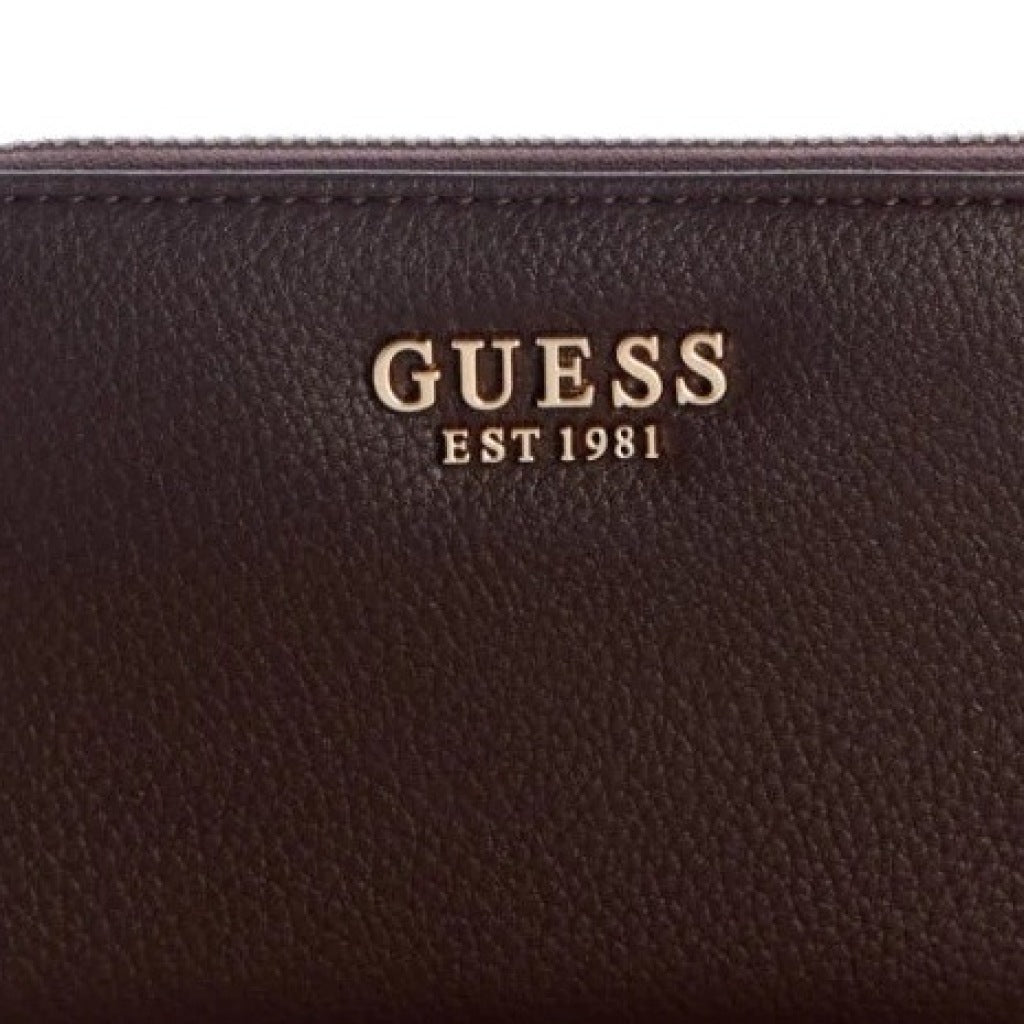 GUESS SWBG MELODY SLG MEDIUM ZIP en color MARRON (6)