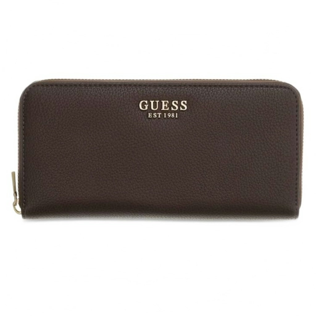GUESS SWBG MELODY SLG LARGE ZIP en color MARRON (4)