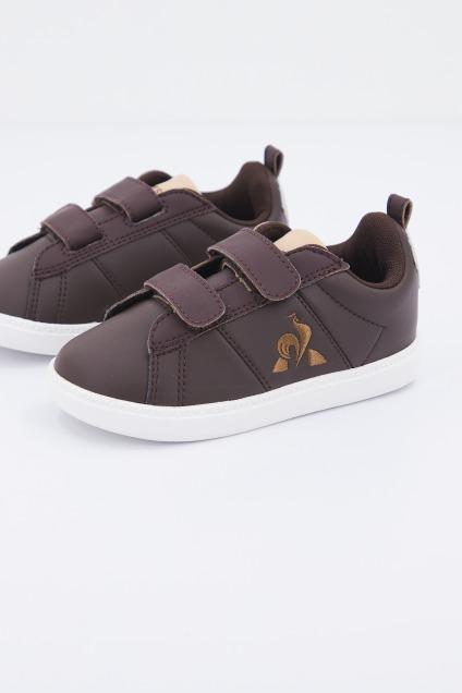 LE COQ SPORTIF COURTCLASSIC INF en color MARRON (1)