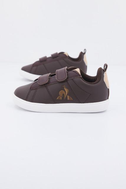 LE COQ SPORTIF COURTCLASSIC INF en color MARRON (2)