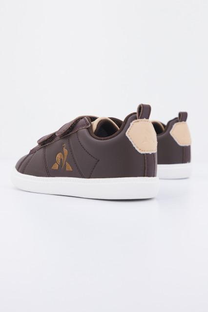 LE COQ SPORTIF COURTCLASSIC INF en color MARRON (3)