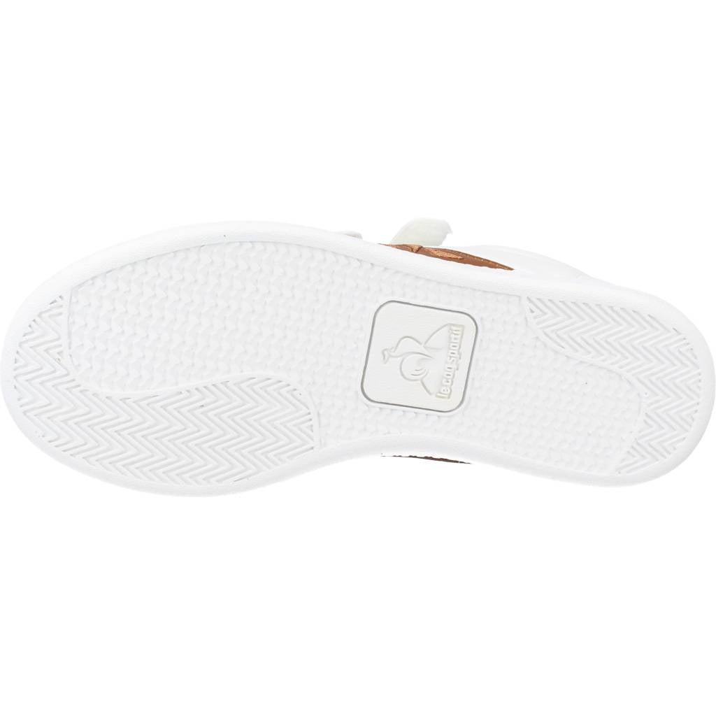 LE COQ SPORTIF COURTCLASSIC PS BLACK JEAN en color BLANCO (6)