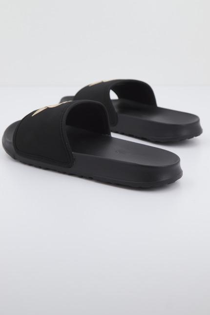 LE COQ SPORTIF SLIDE BINDING METALLIC en color NEGRO (3)