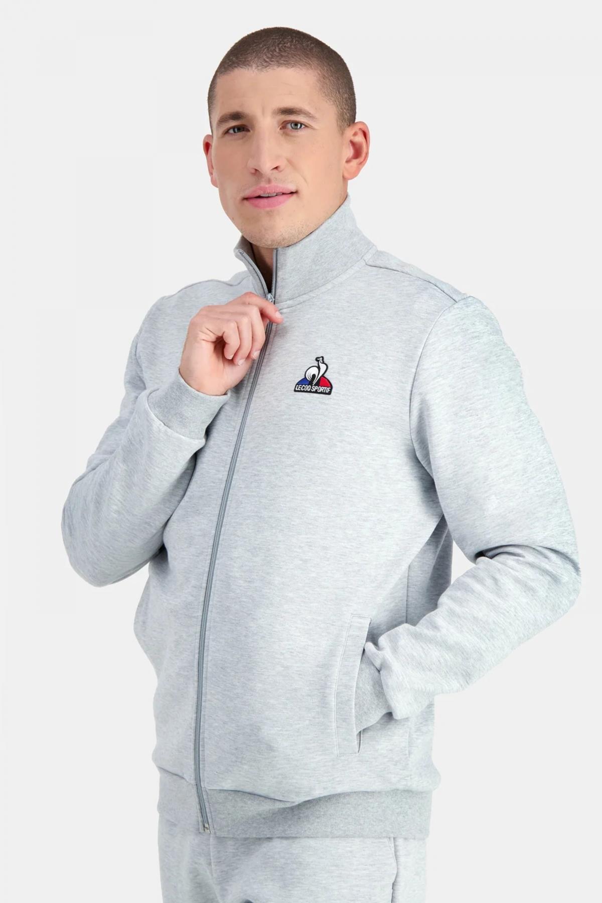 LE COQ SPORTIF ESS FZ SWEAT N en color GRIS (1)
