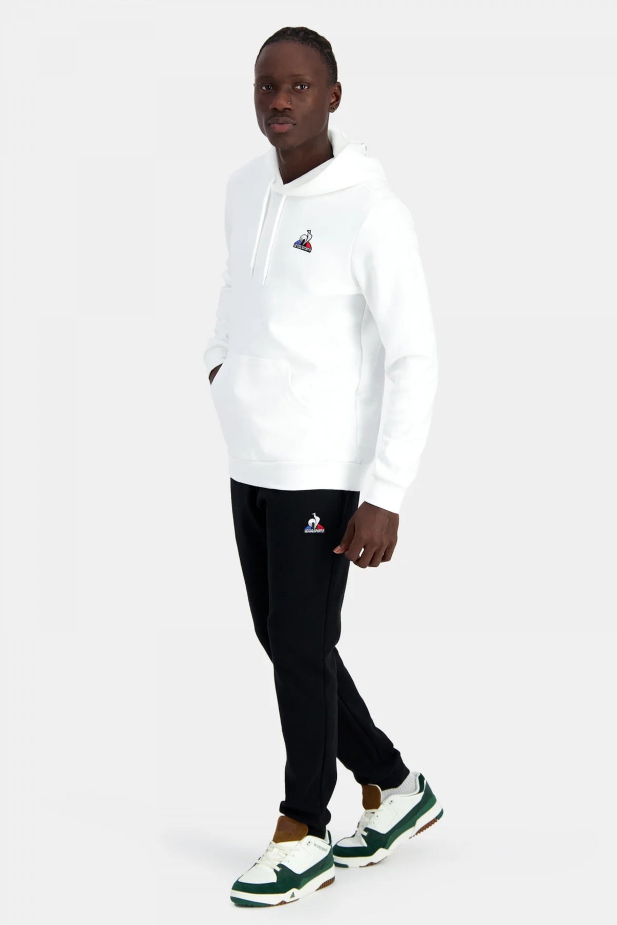 LE COQ SPORTIF ESS HOODY N en color BLANCO (5)