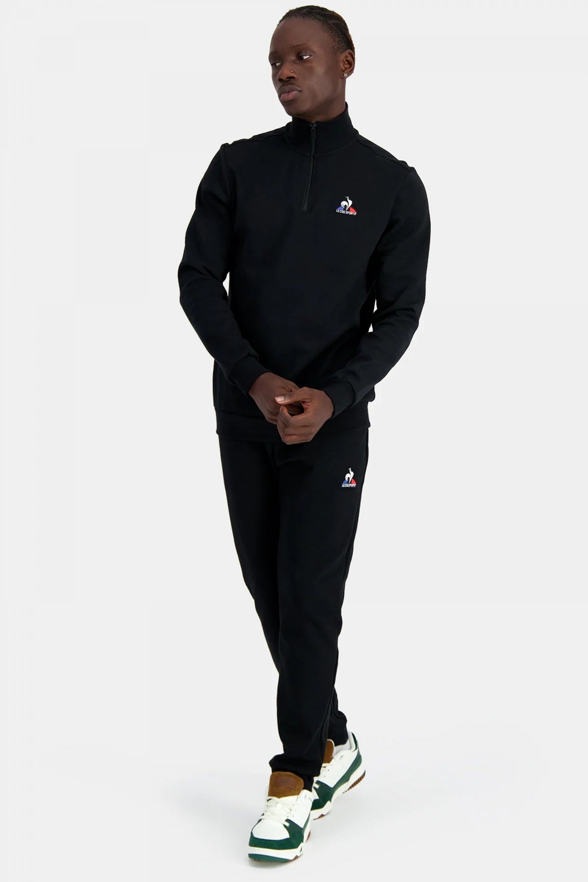 LE COQ SPORTIF ESS HALFZIP N en color NEGRO (4)
