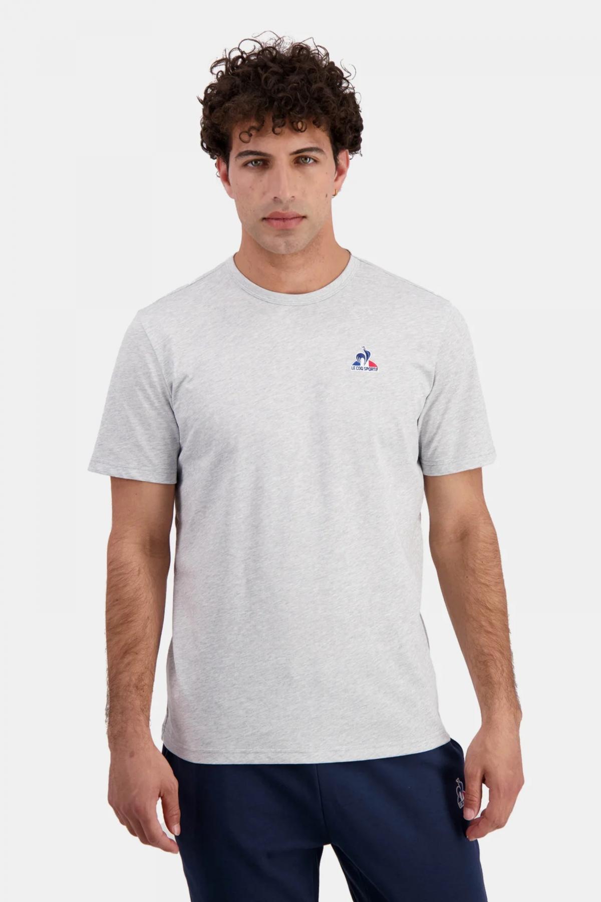 LE COQ SPORTIF ESS TEE SS N en color GRIS (1)