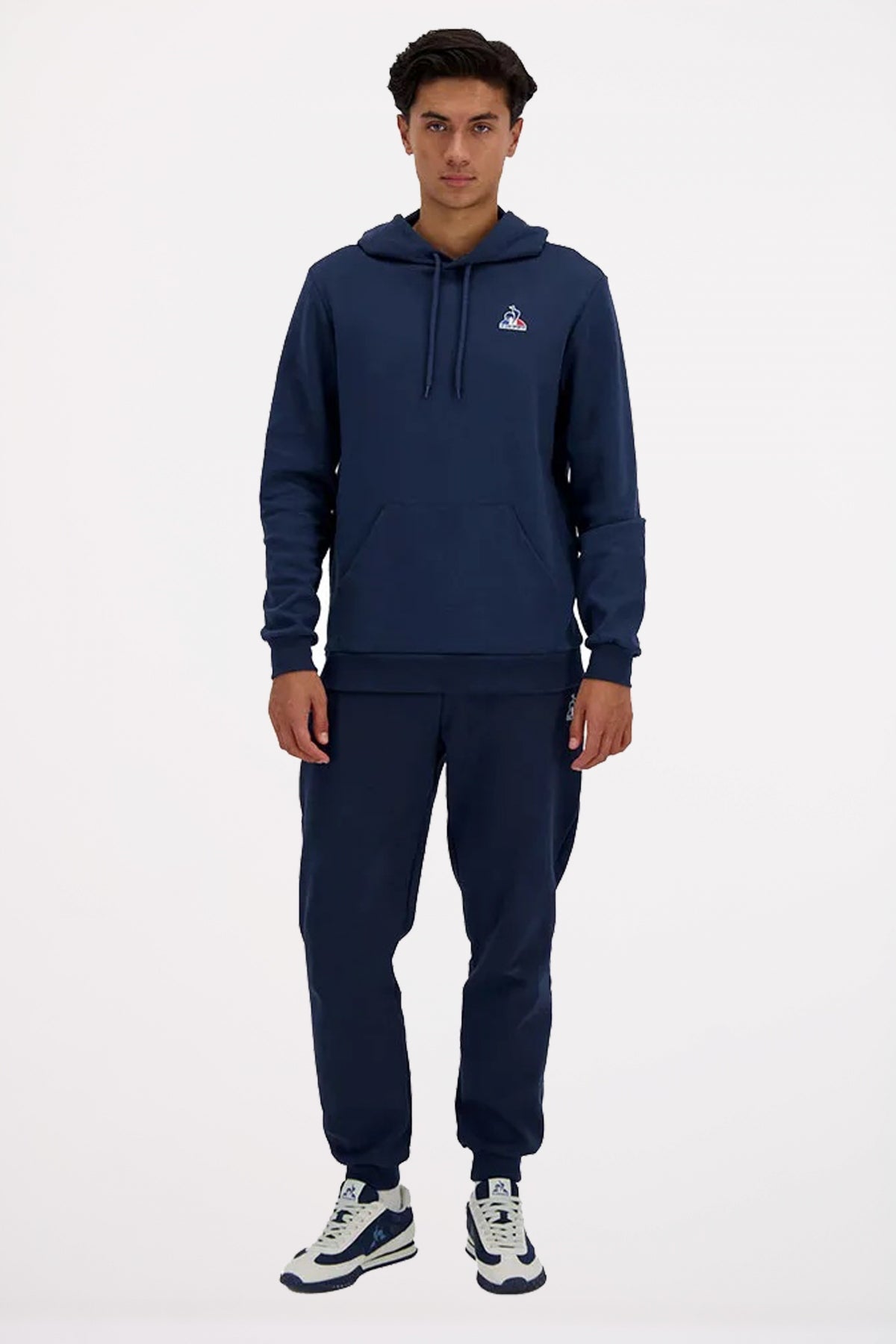 LE COQ SPORTIF ESS HOODY Nº en color AZUL (4)