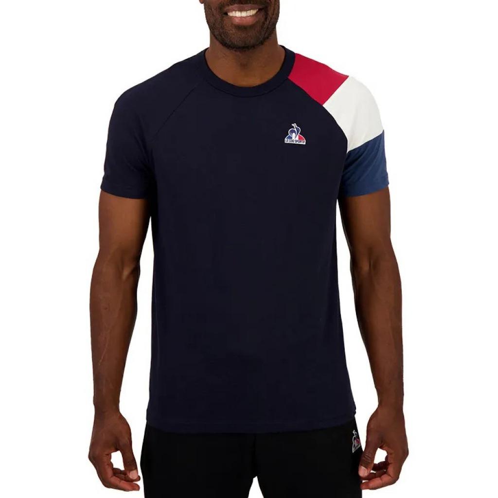 LE COQ SPORTIF BAT SP TEE SS Nº en color NEGRO (4)