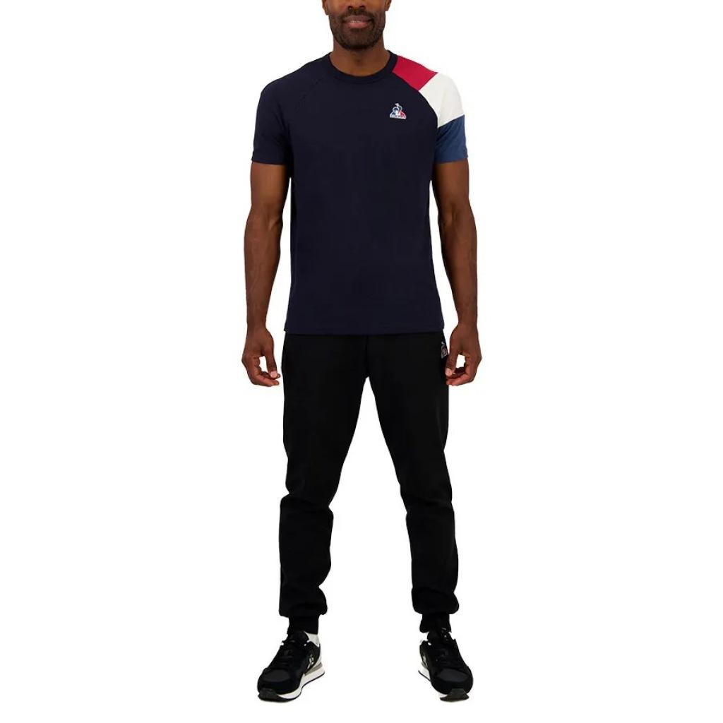 LE COQ SPORTIF BAT SP TEE SS Nº en color NEGRO (6)