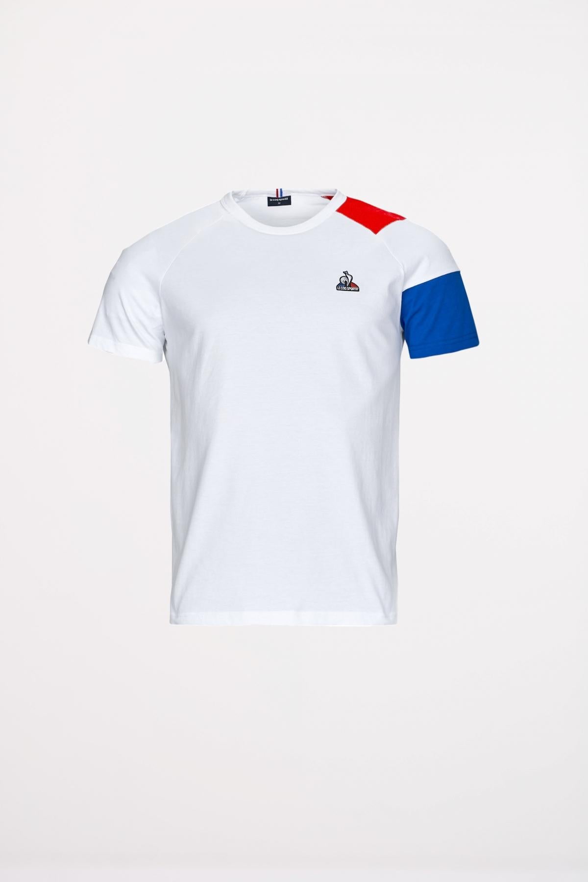 LE COQ SPORTIF BAT SP TEE SS Nº en color BLANCO (2)