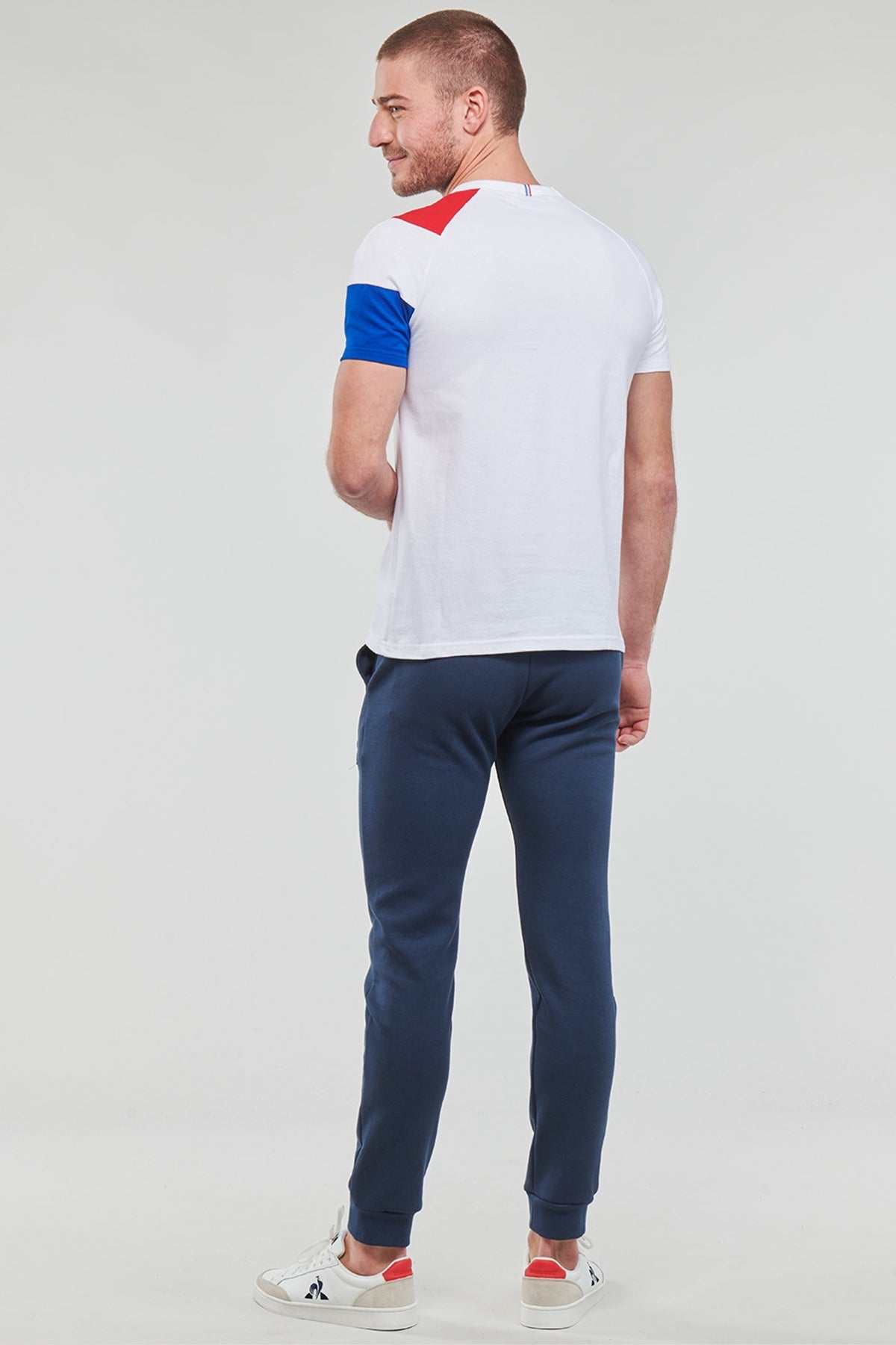 LE COQ SPORTIF BAT SP TEE SS Nº en color BLANCO (3)