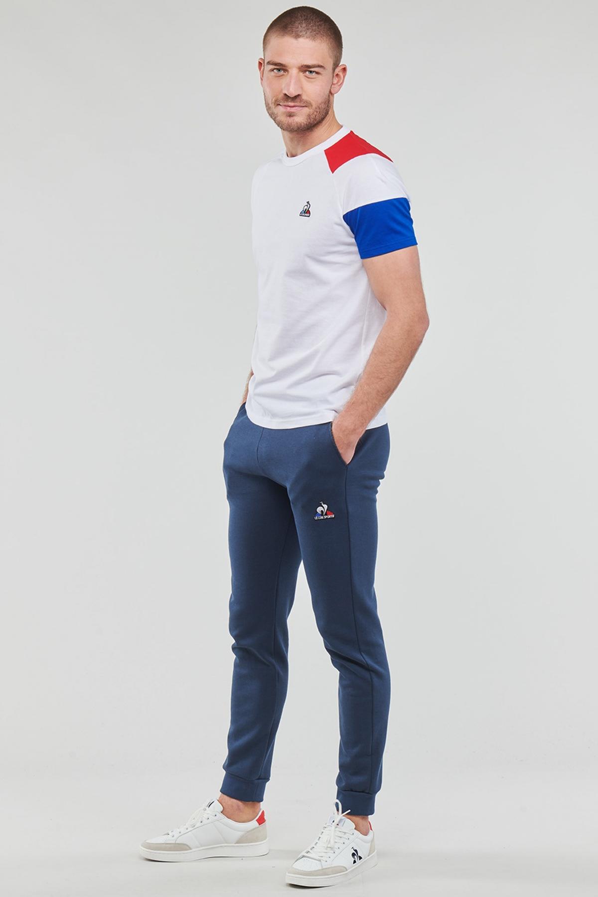 LE COQ SPORTIF BAT SP TEE SS Nº en color BLANCO (4)