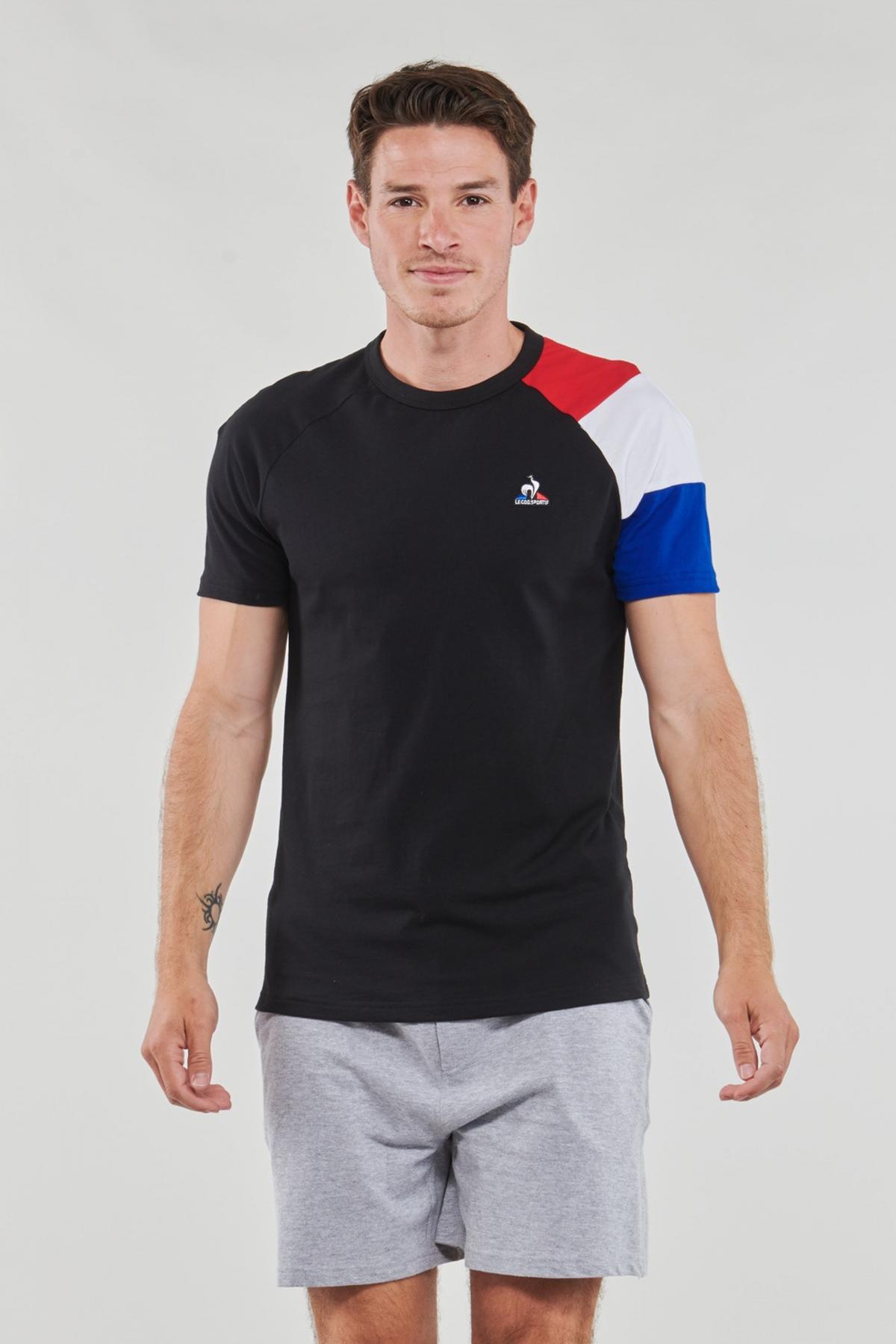 LE COQ SPORTIF BAT TEE SS Nº en color NEGRO (1)