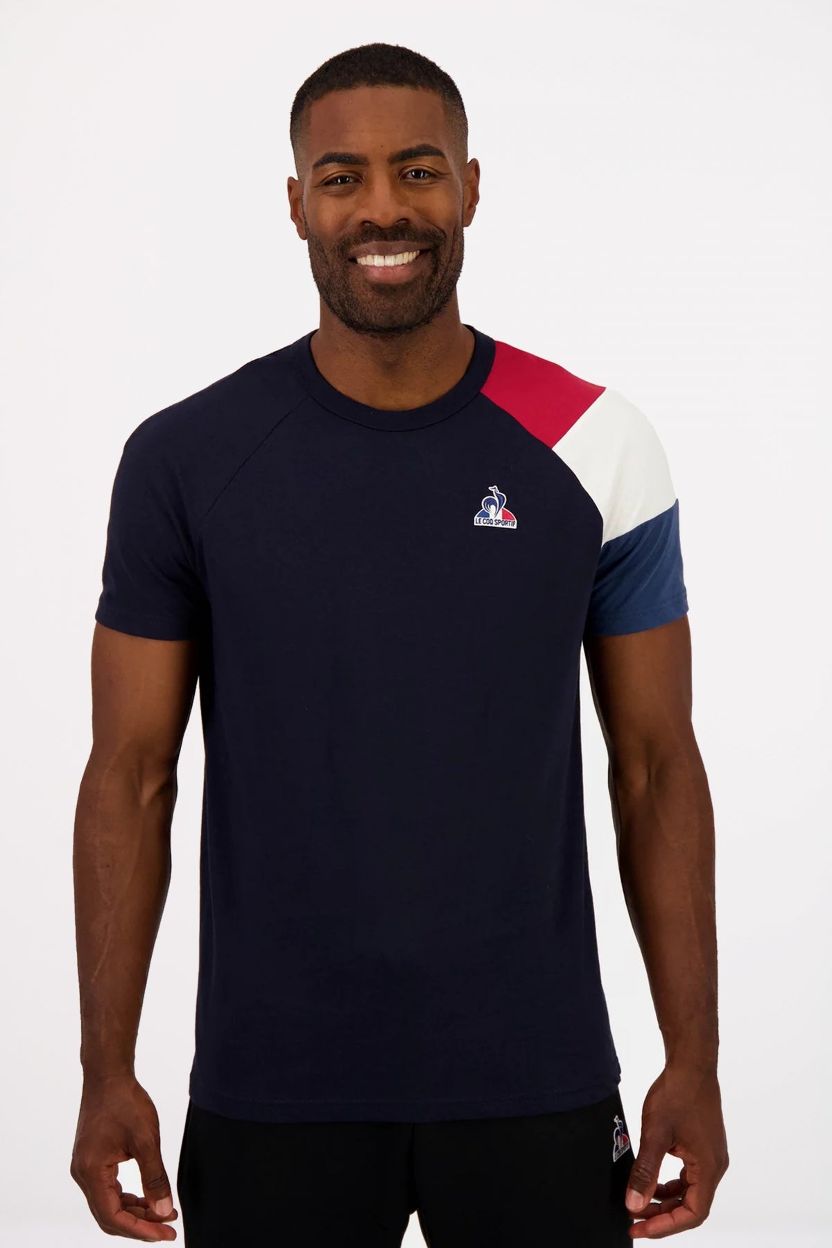 LE COQ SPORTIF BAT SP TEE SS N en color AZUL (1)