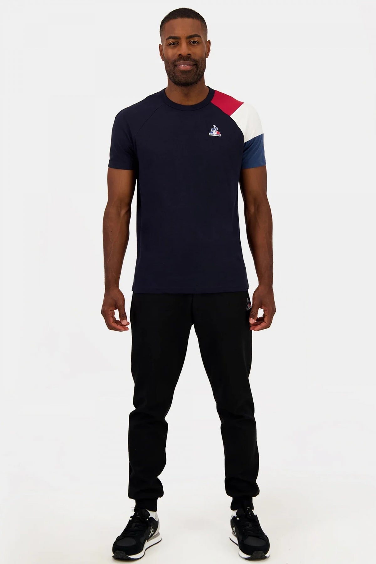 LE COQ SPORTIF BAT SP TEE SS N en color AZUL (4)