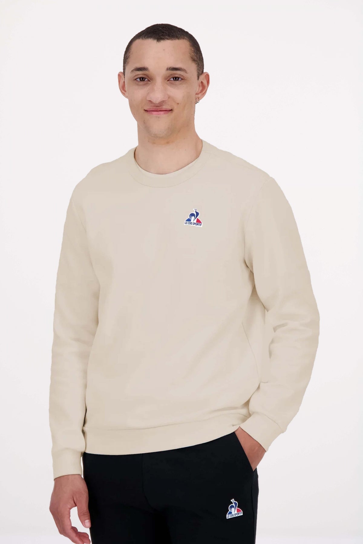 LE COQ SPORTIF ESS CREW SWEAT N en color BEIS (1)