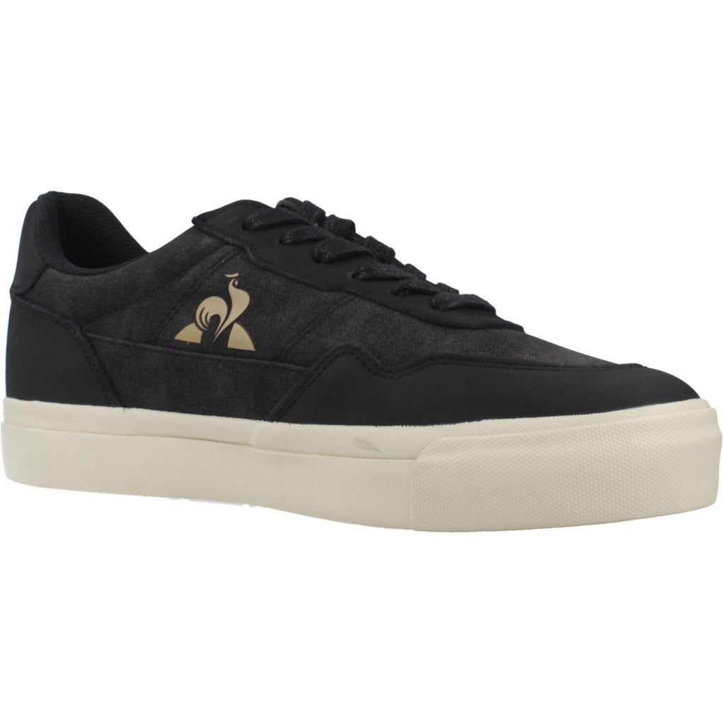 LE COQ SPORTIF LCS OLLIE WAXY CANVAS en color NEGRO (5)