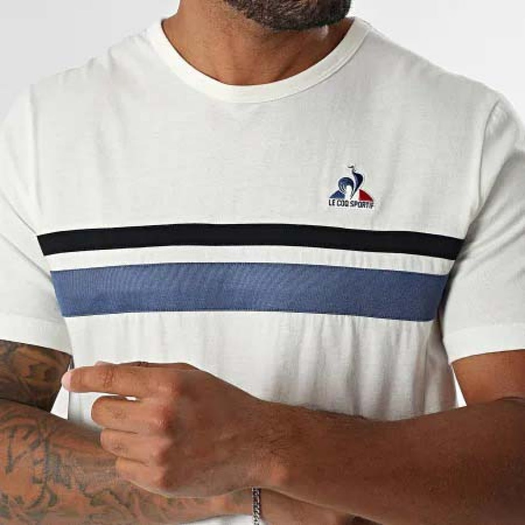 LE COQ SPORTIF HERITAGE SP TEE S en color BLANCO (6)