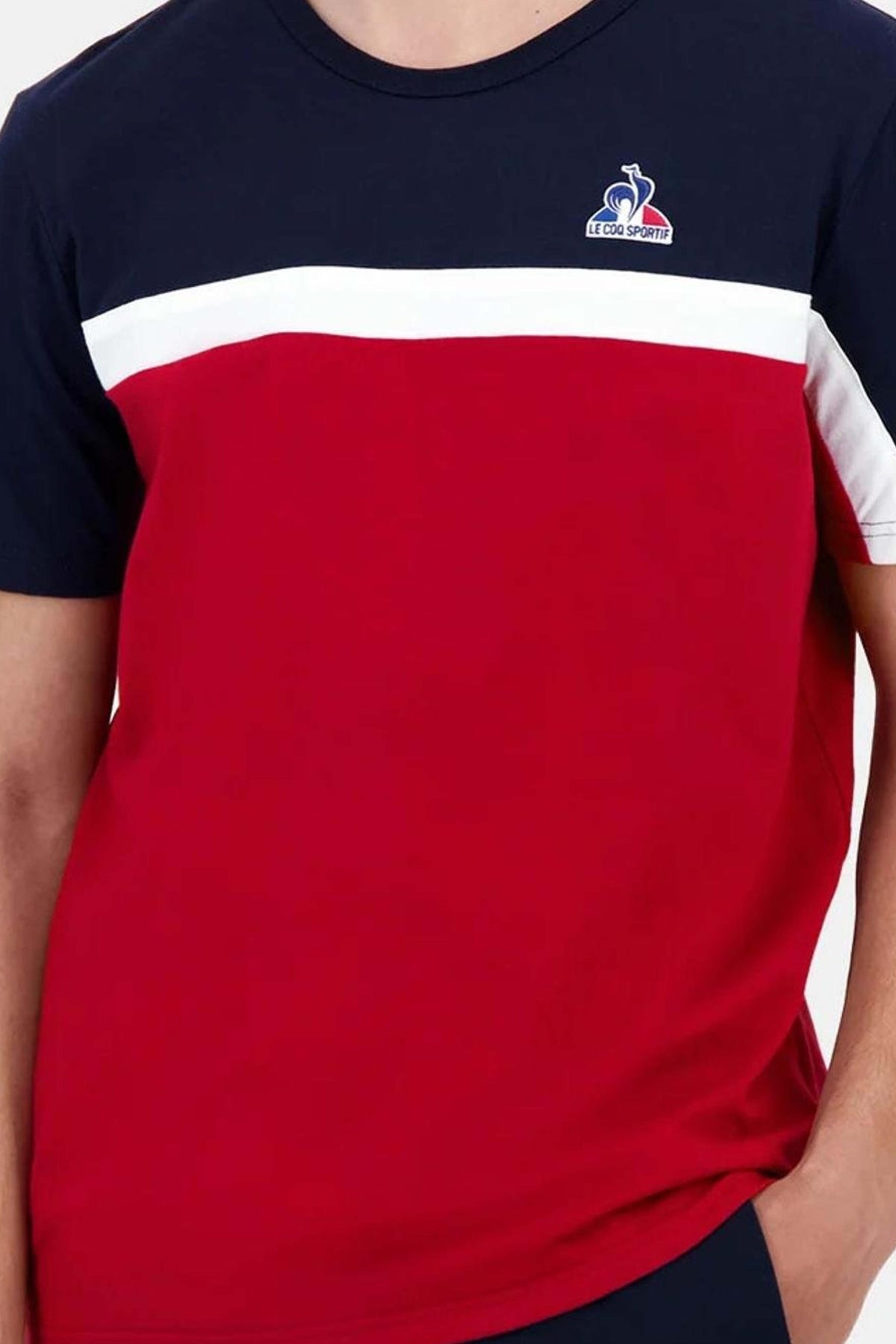 LE COQ SPORTIF TRI SP TEE SS N en color ROJO (3)