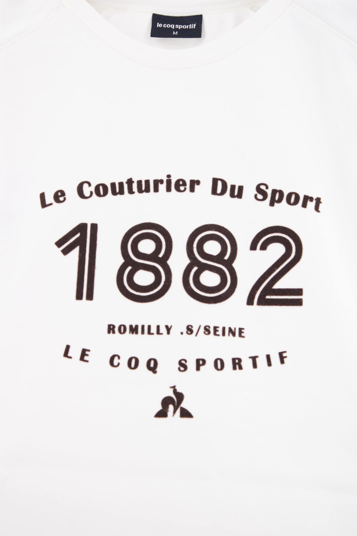 LE COQ SPORTIF HERITAGE LF TEE S en color BLANCO (3)
