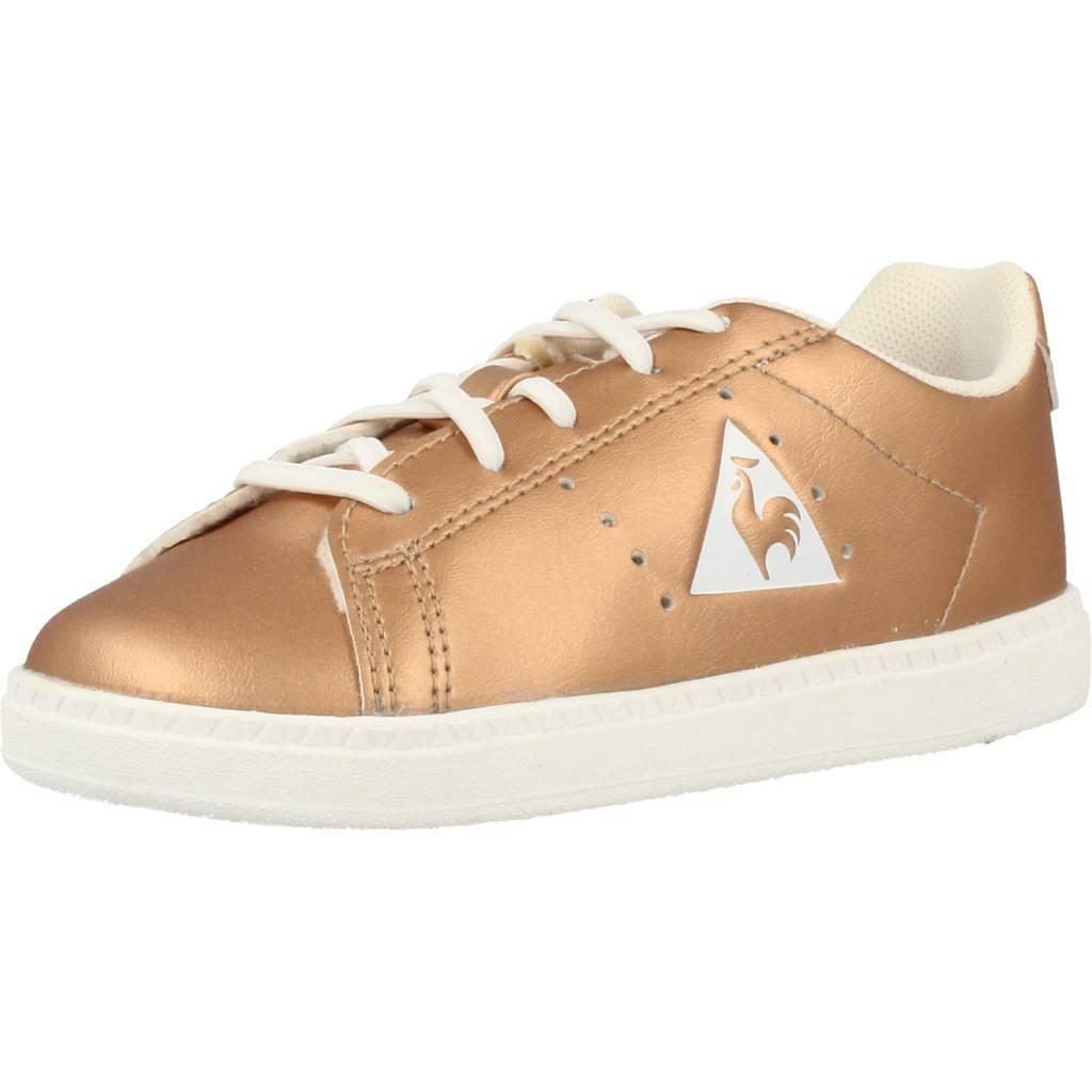 LE COQ SPORTIF COURTONE INF METALLIC en color ORO (1)