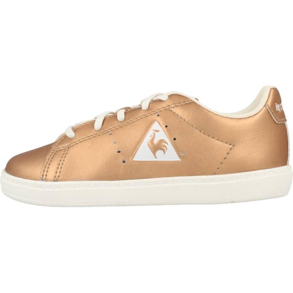 LE COQ SPORTIF COURTONE INF METALLIC en color ORO (2)