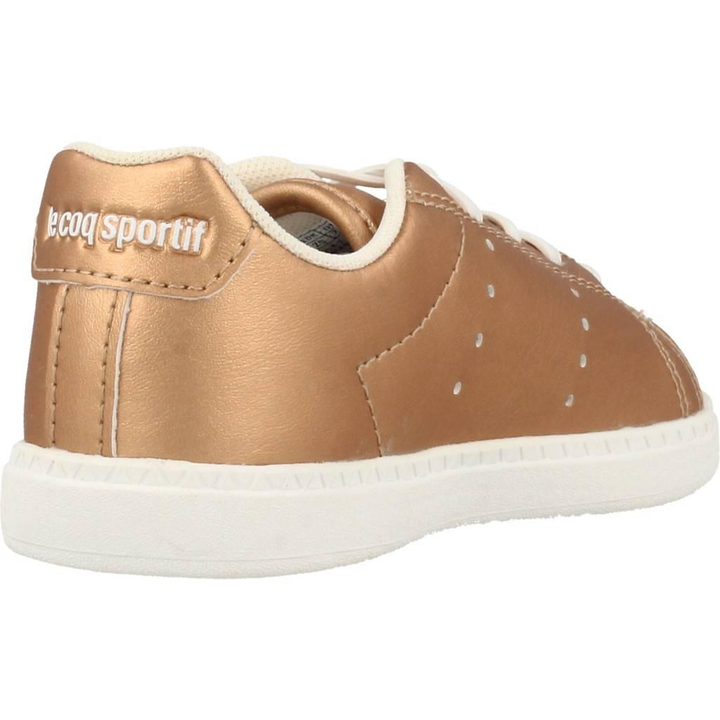 LE COQ SPORTIF COURTONE INF METALLIC en color ORO (3)