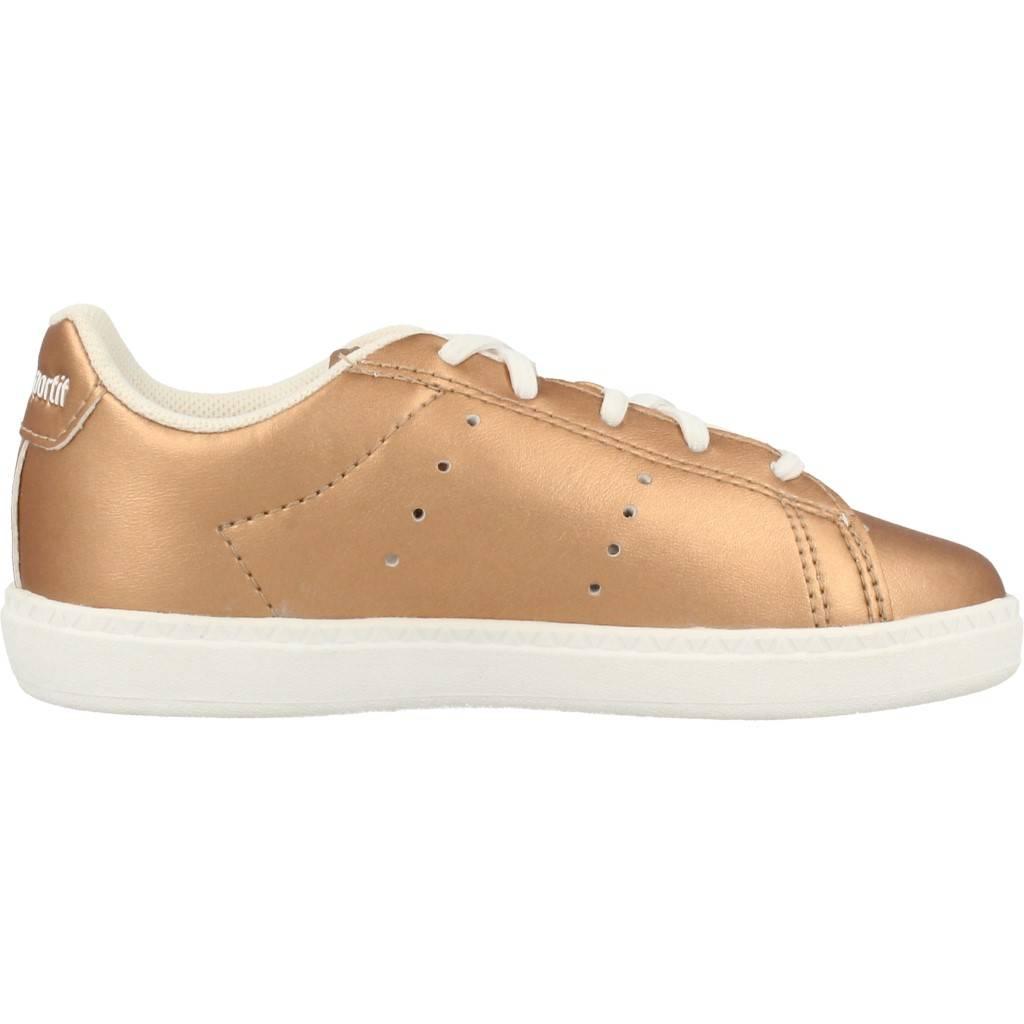 LE COQ SPORTIF COURTONE INF METALLIC en color ORO (4)