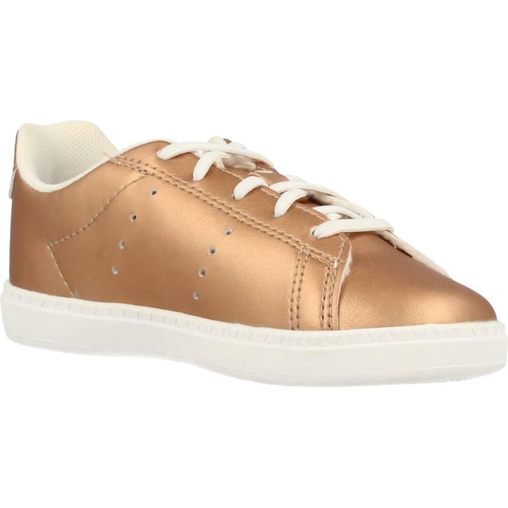 LE COQ SPORTIF COURTONE INF METALLIC en color ORO (5)