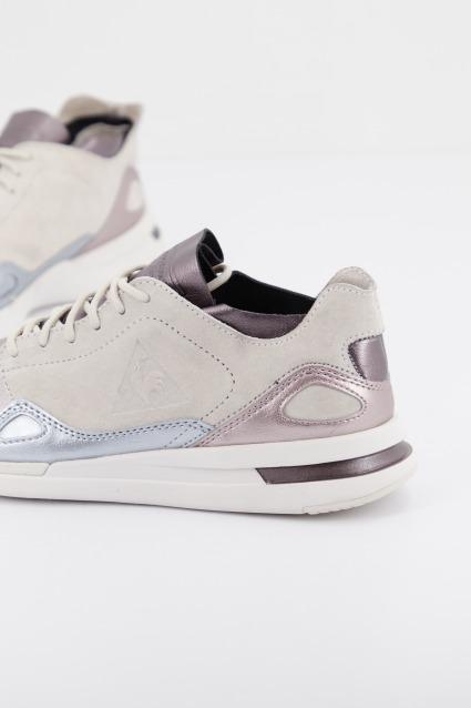LE COQ SPORTIF S R FLOW W METALLIC LEATH en color BEIS (3)