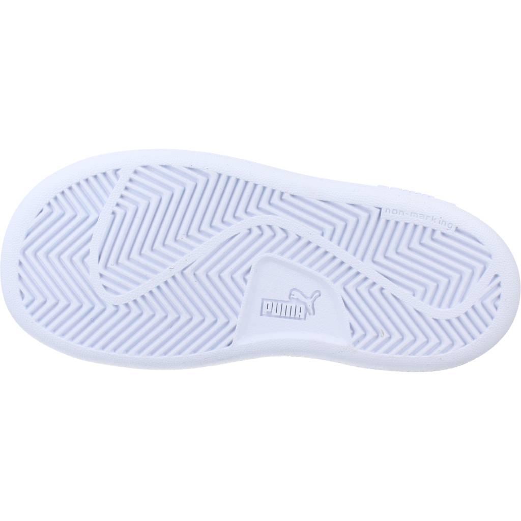 PUMA  SMASH V GLITZ GLAM V en color PLATA  (6)