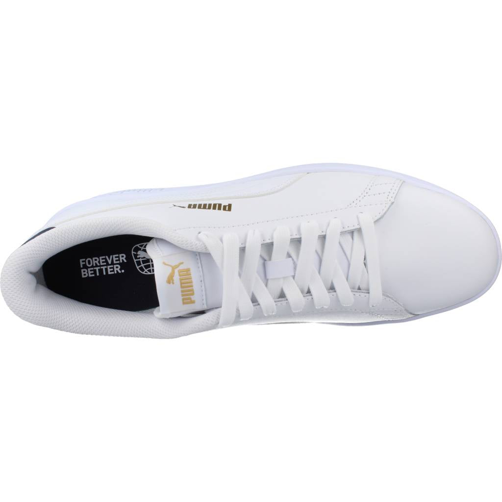 PUMA SMASH V L en color BLANCO (7)
