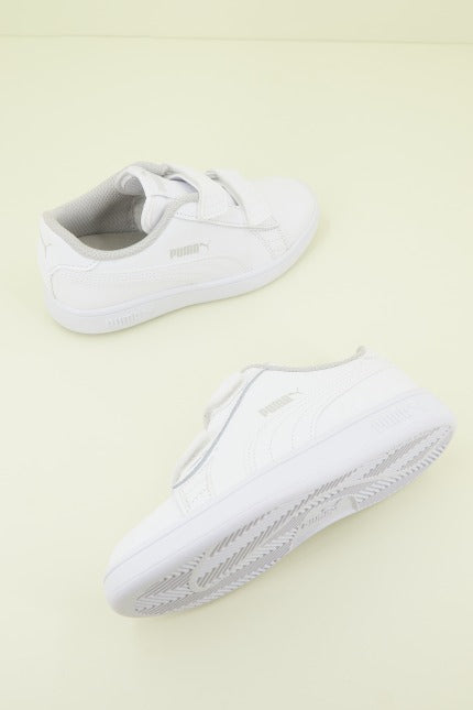 PUMA SMASH V L V PS en color BLANCO (1)