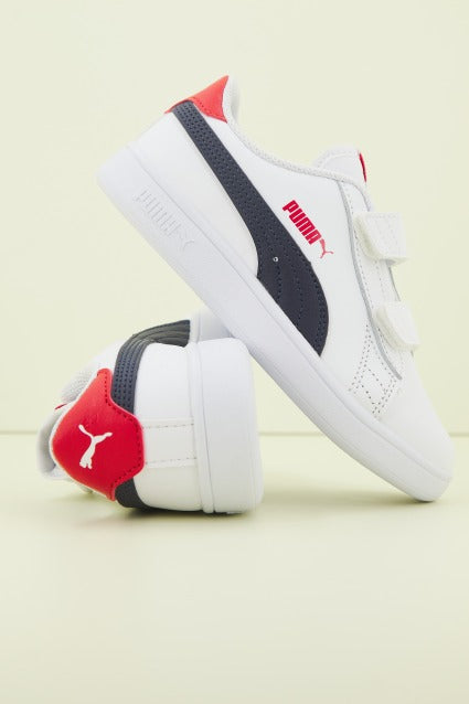 PUMA SMASH V L V PS en color BLANCO (1)