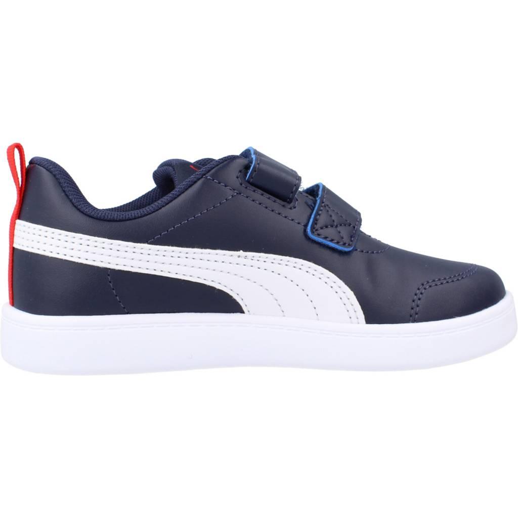 PUMA COURTFLEX V V PS en color AZUL (4)
