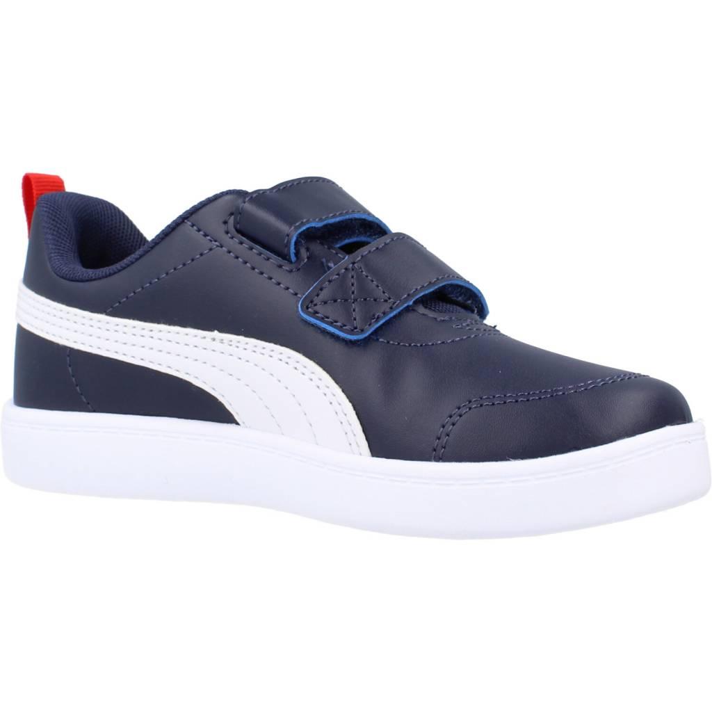 PUMA COURTFLEX V V PS en color AZUL (5)