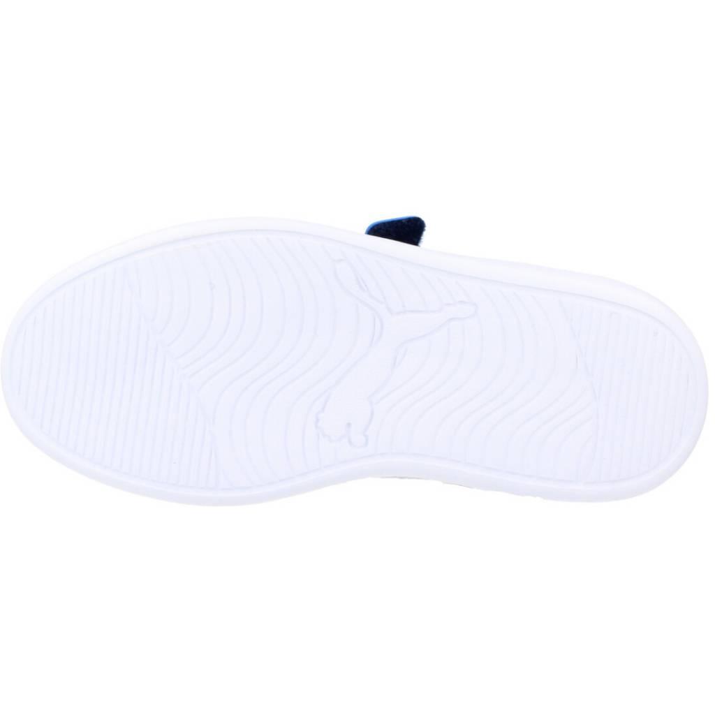 PUMA COURTFLEX V V PS en color AZUL (6)