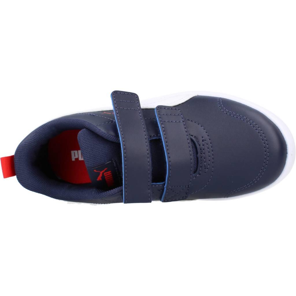 PUMA COURTFLEX V V PS en color AZUL (7)